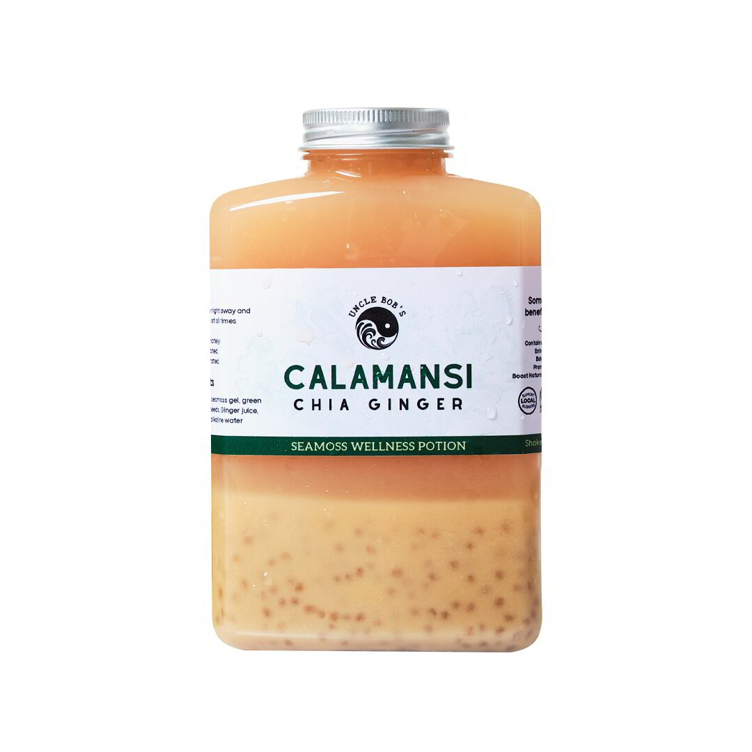 Calamansi + Ginger Chia Sea Moss Wellness Potion