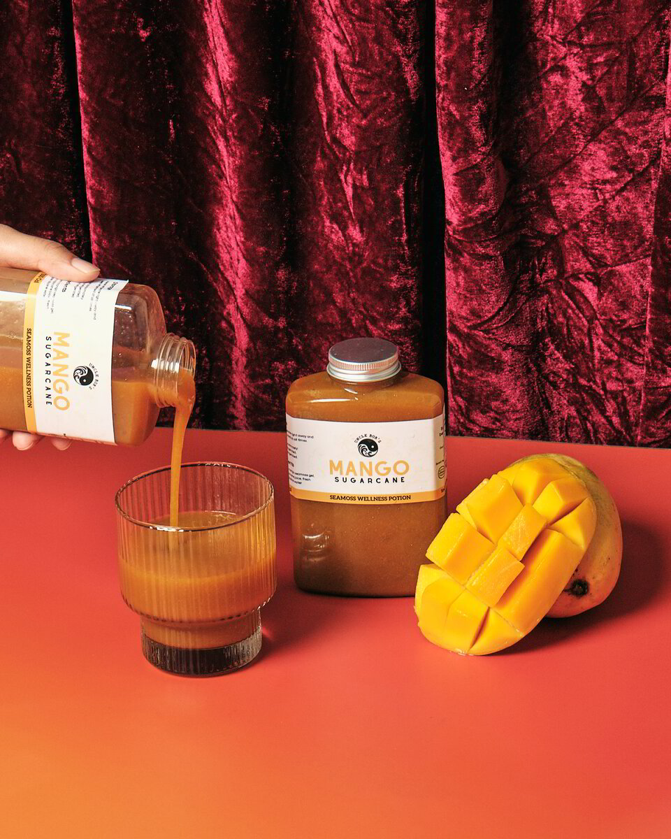 Mango Sugarcane Sea Moss Wellness Potion — view 3