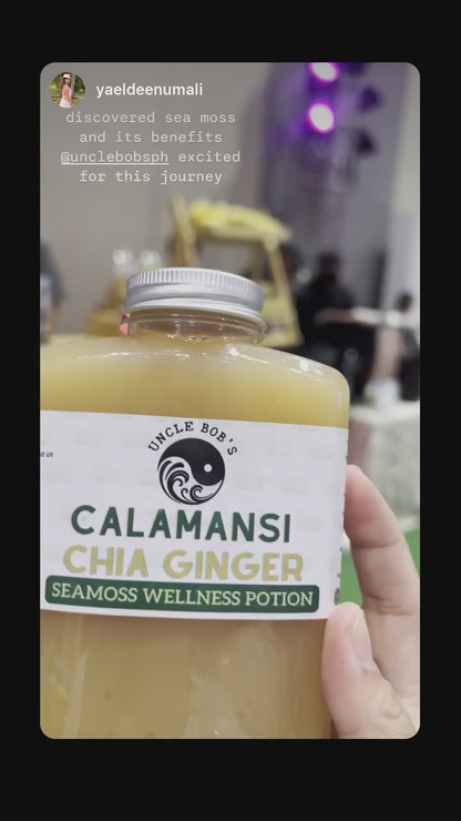 Calamansi + Ginger Chia Sea Moss Wellness Potion